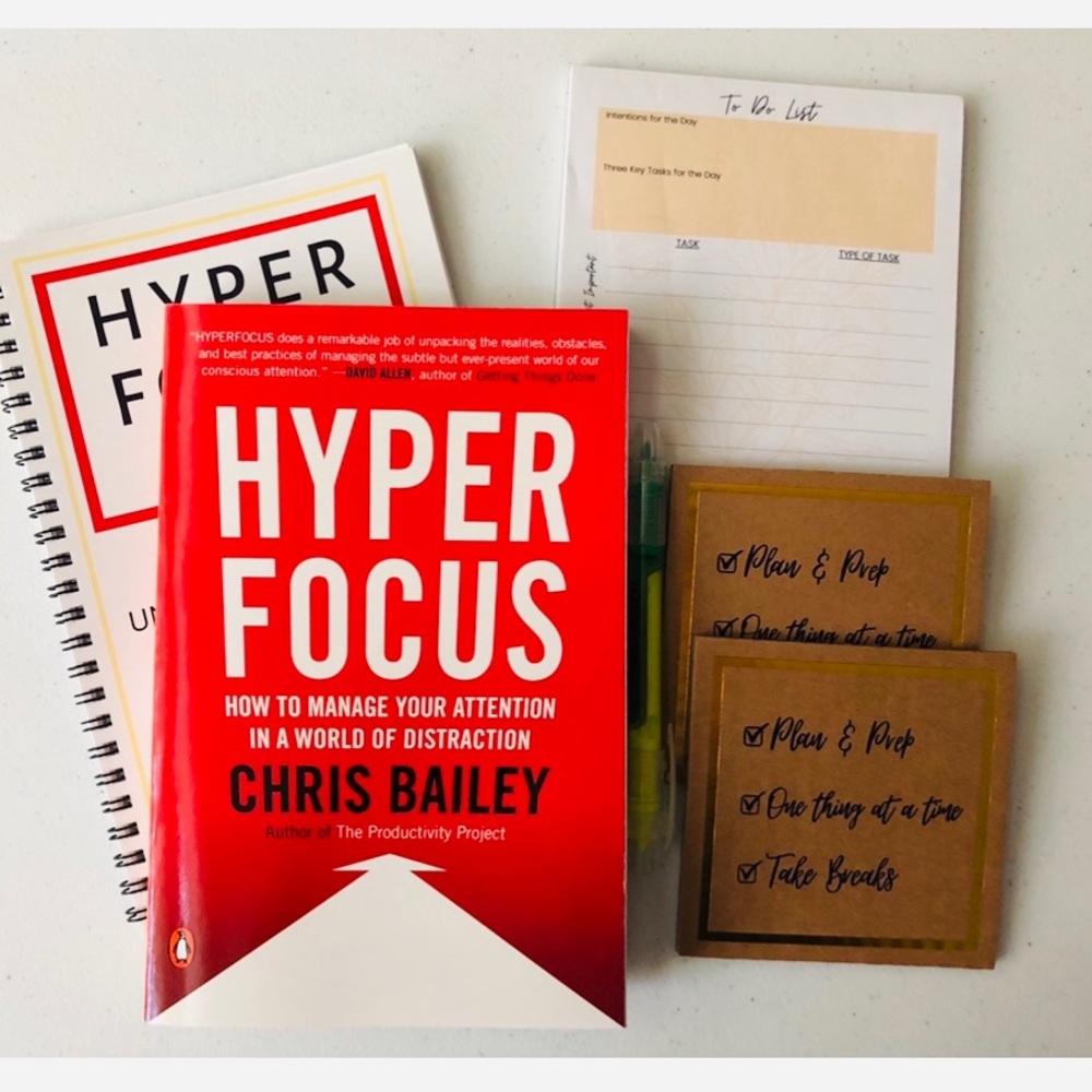 Hyper Focus book and workbook bundle